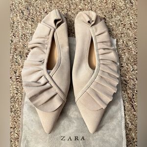 Zara flats,size: 40